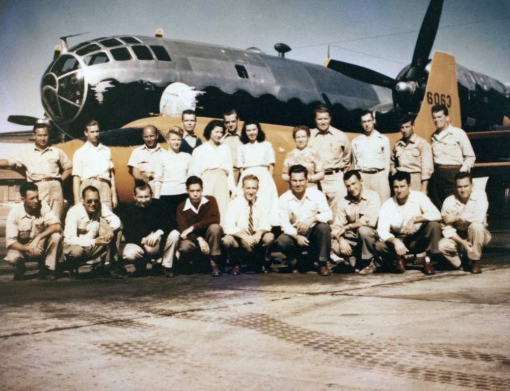 NACA contingent in October 1947