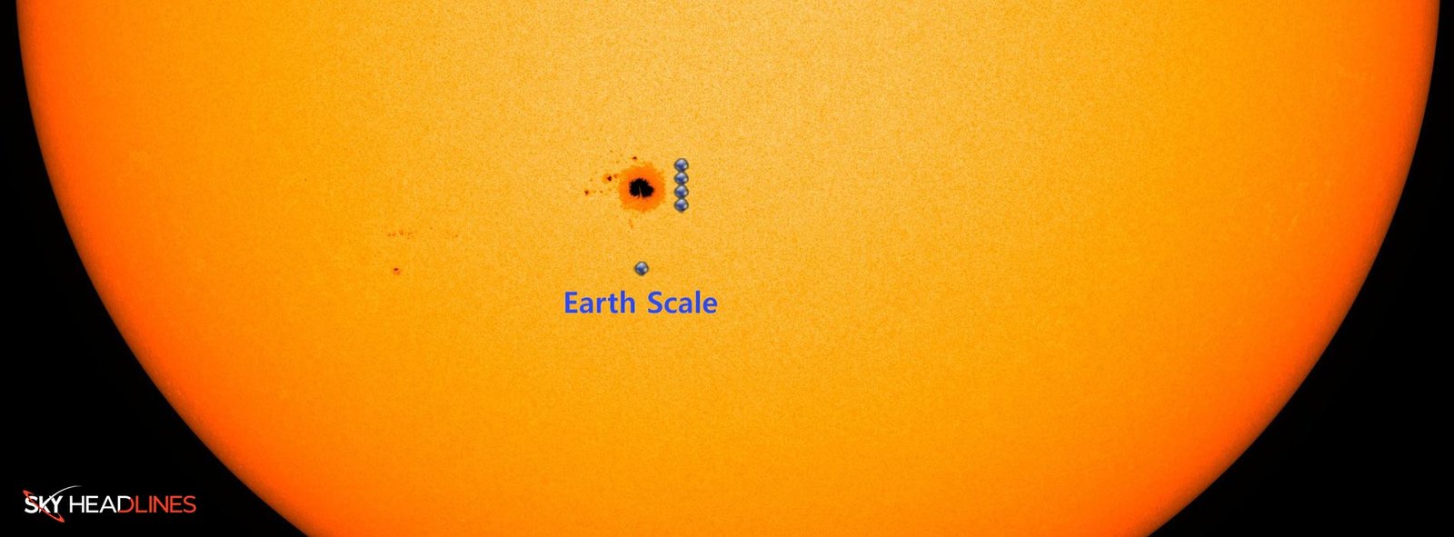 Giant Sunspot Solar Flare