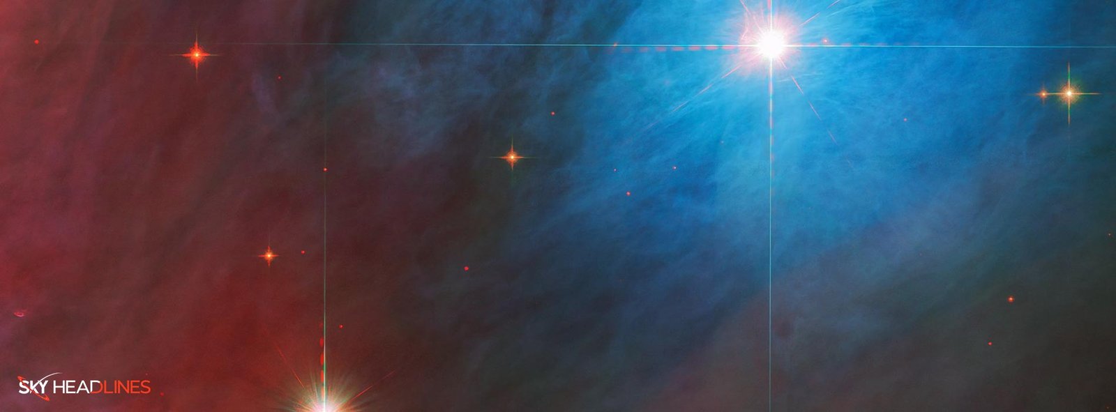 Stellar Duo in Orion Nebula