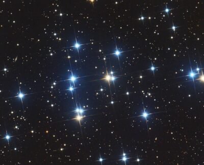 Mars and Venus Align with Beehive Cluster