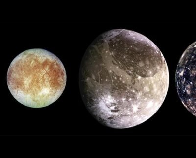 What are the four main Jupiter moons?