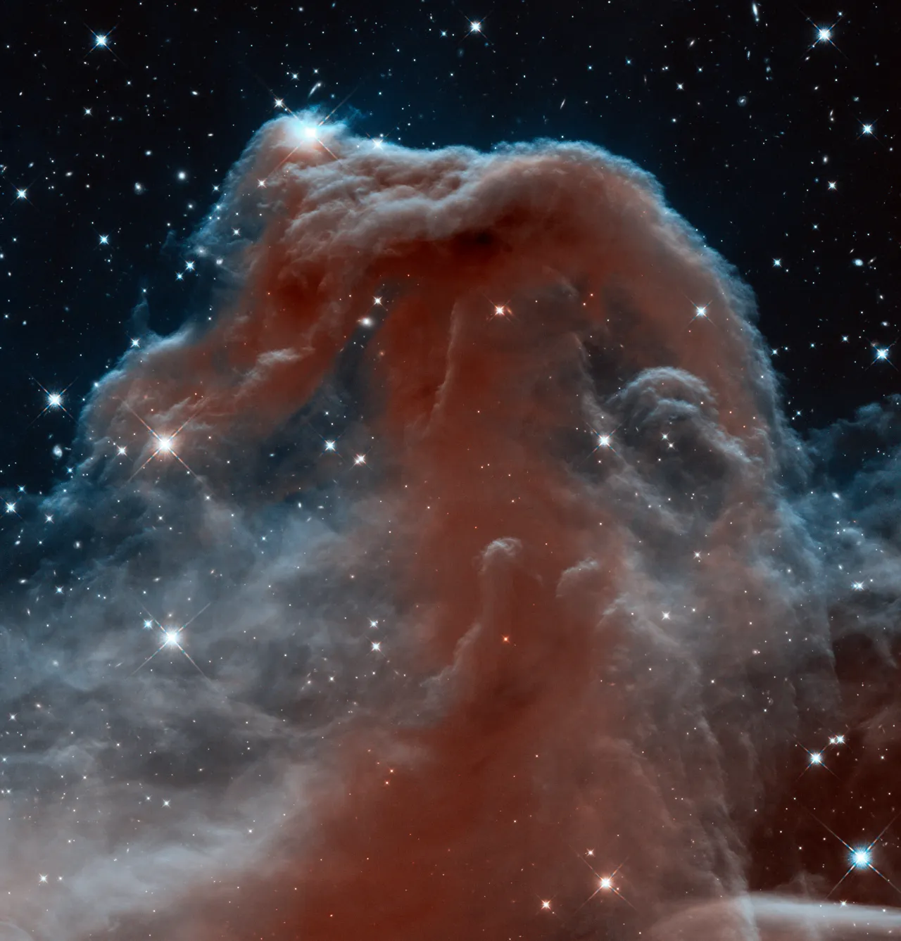 Horsehead nebula by hubble
