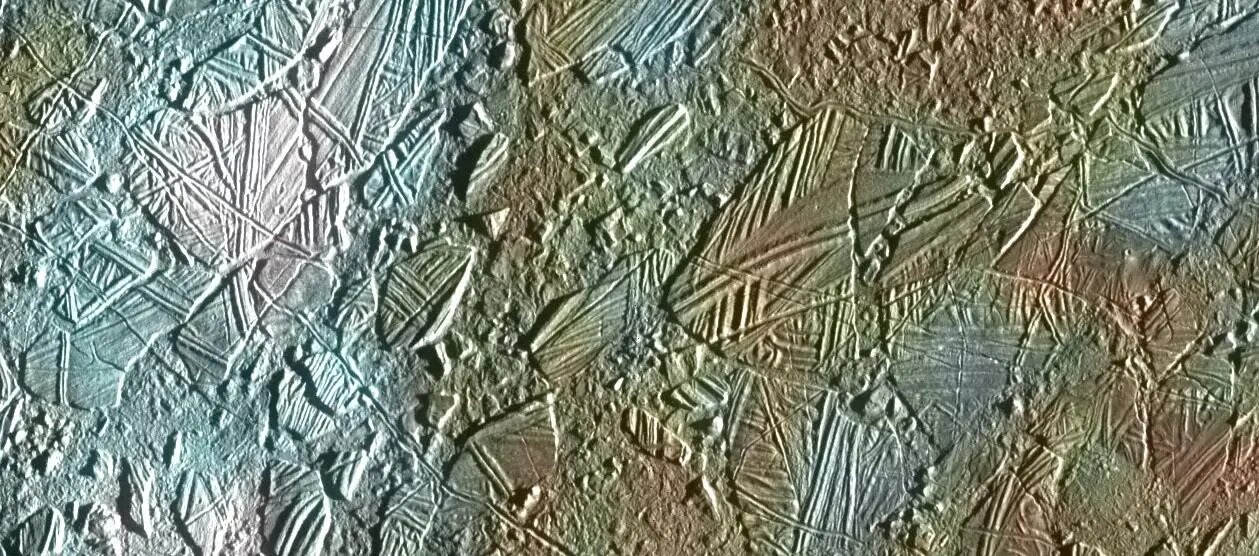 Ice Crust on Europa