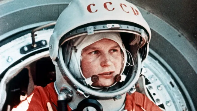 first woman in space