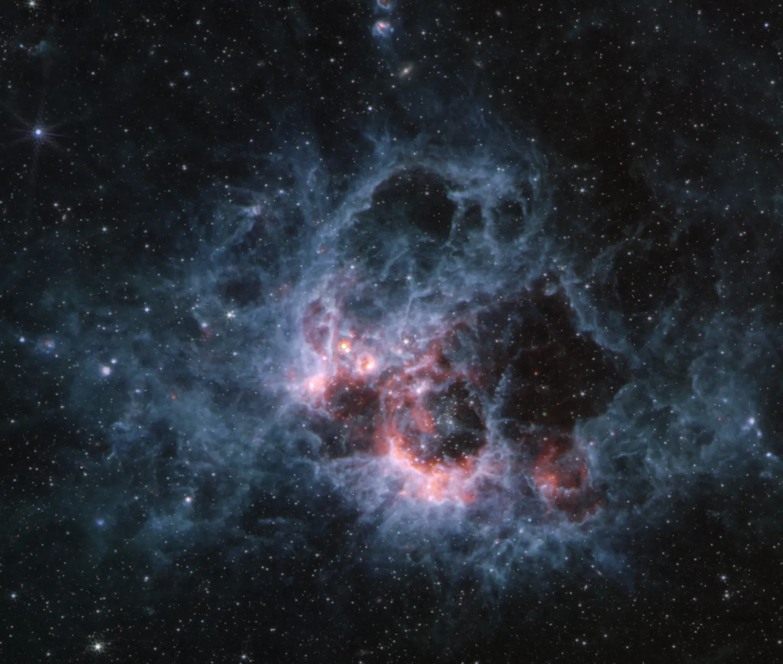 MIRI View NGC 604